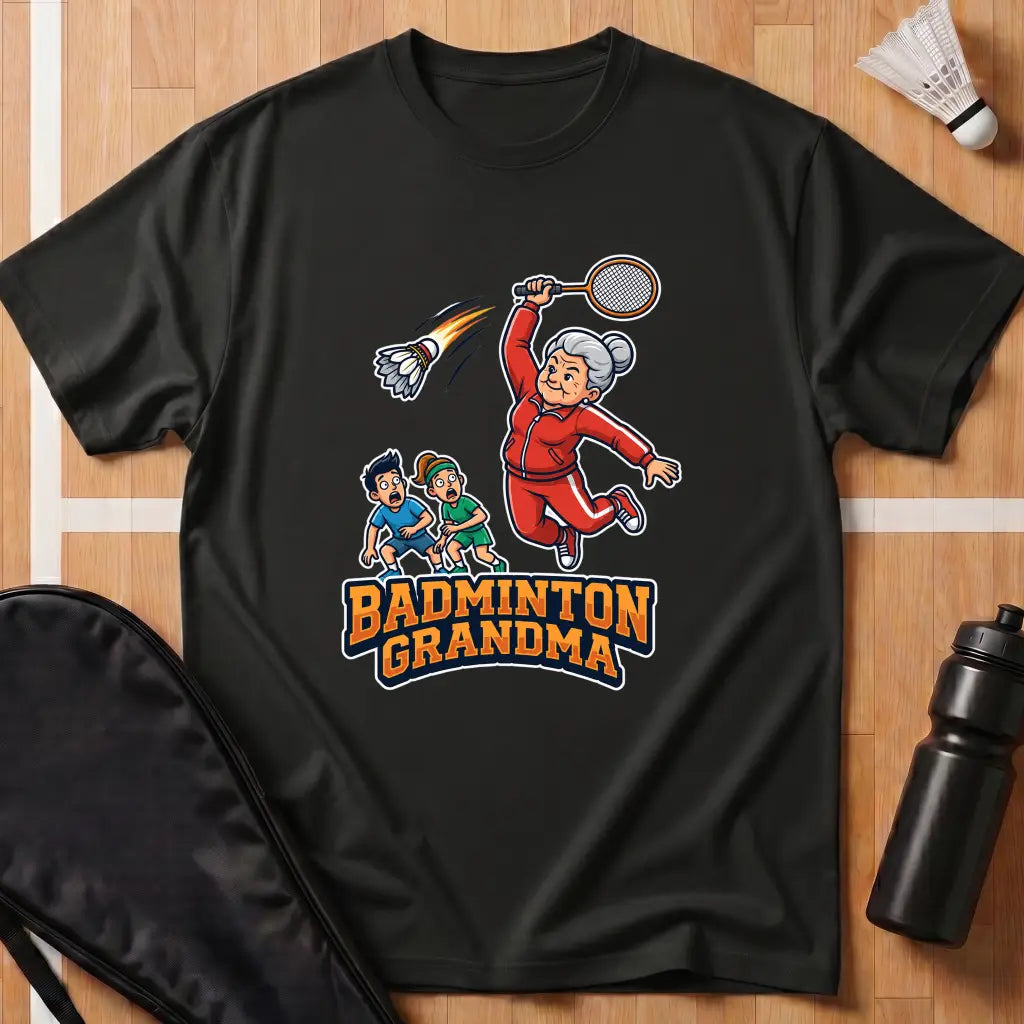 Badminton Grandma T-Shirt
