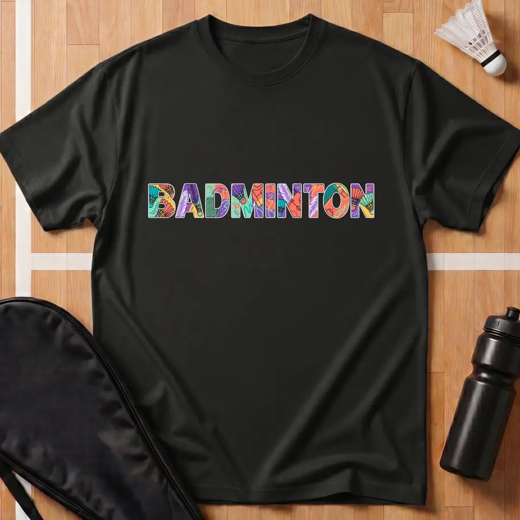 Badminton Colors T-Shirt