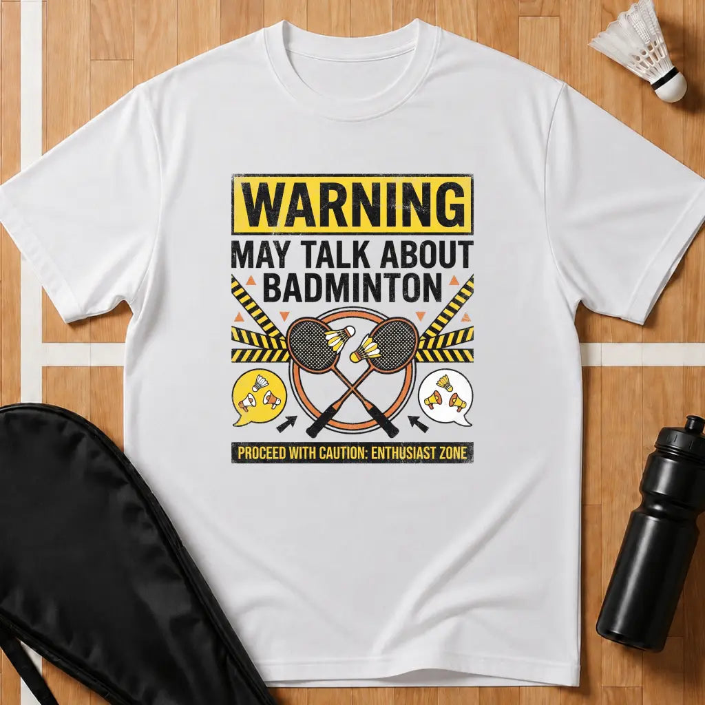 Warning May Talk T-Shirt