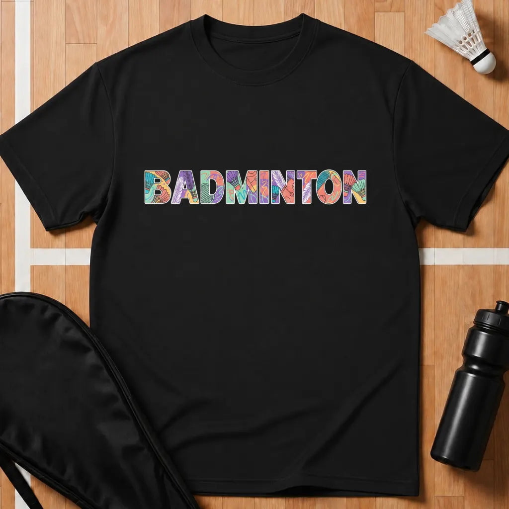Badminton Colors T-Shirt