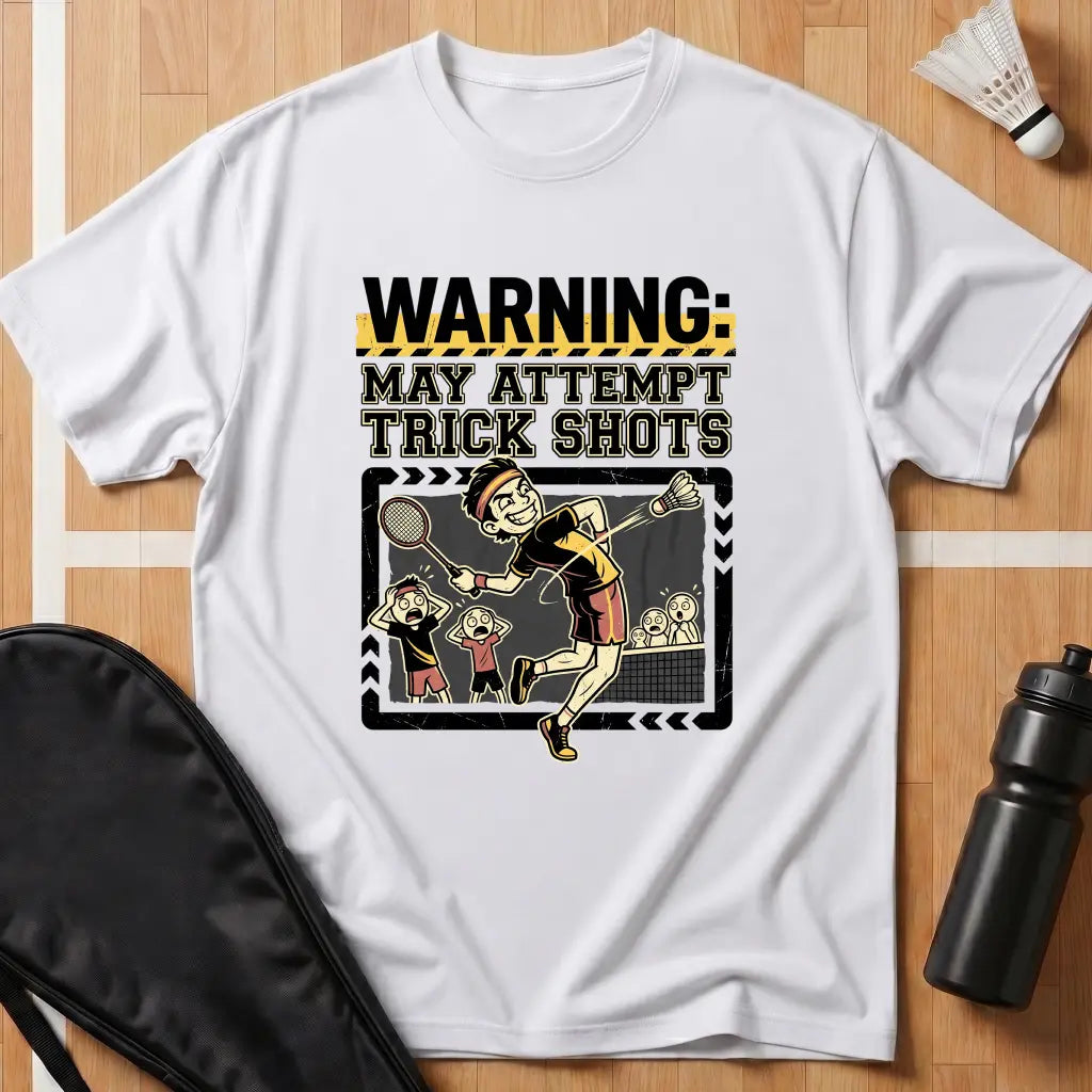 Warning Trick Shots T-Shirt