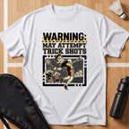 Warning Trick Shots T-Shirt