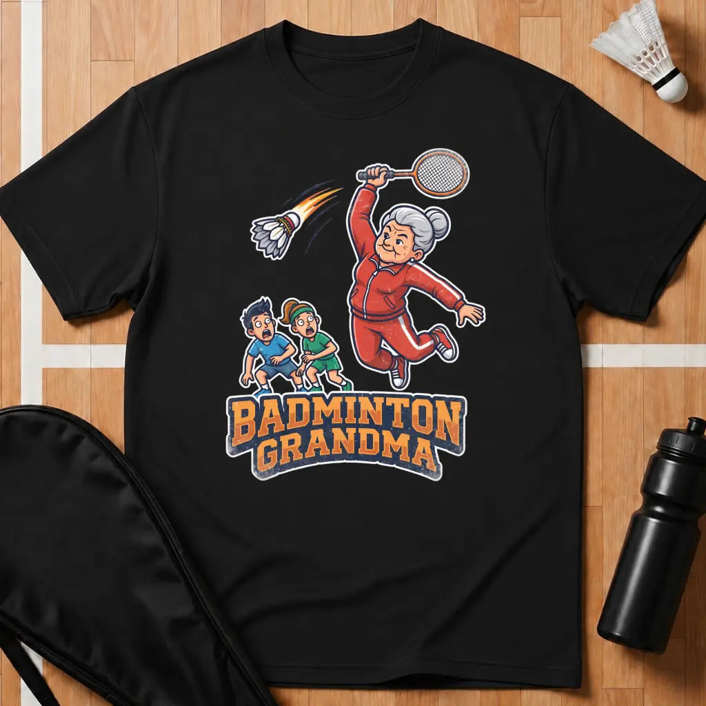 Badminton Grandma T-Shirt