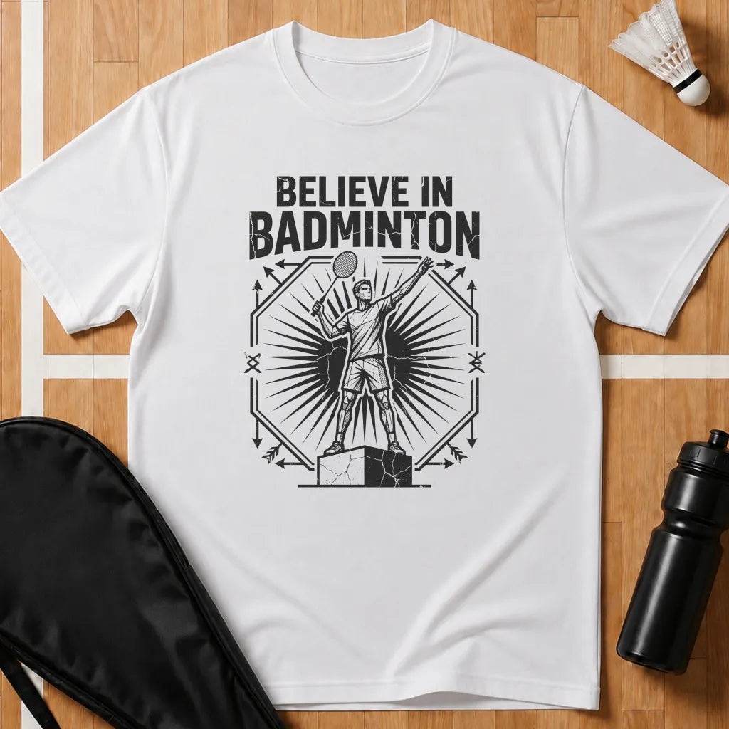 Believe In Badminton T-Shirt
