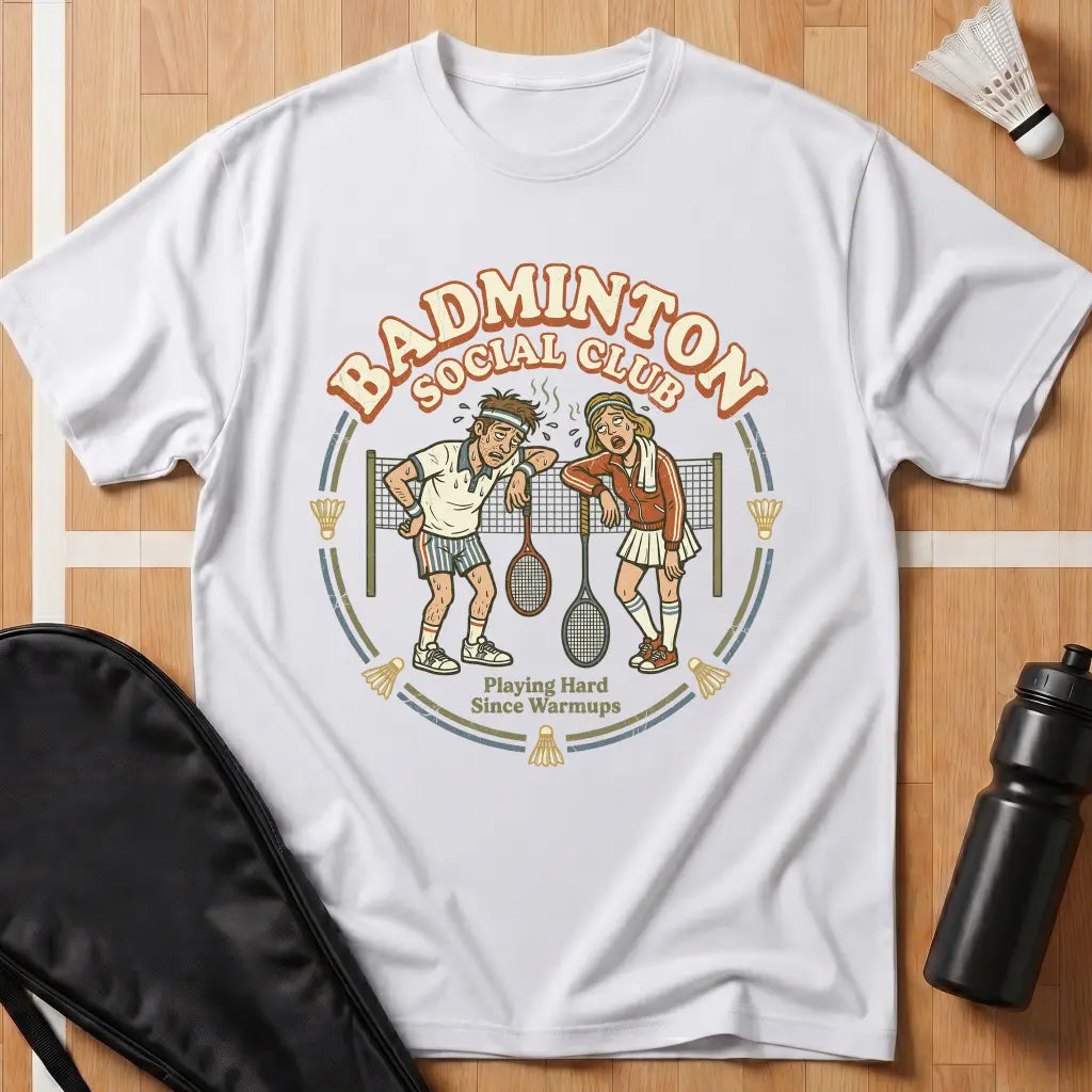 Badminton Social Club T-Shirt