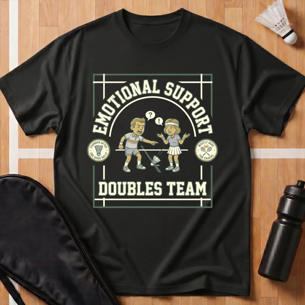 Emotional Support Doubles T-Shirt