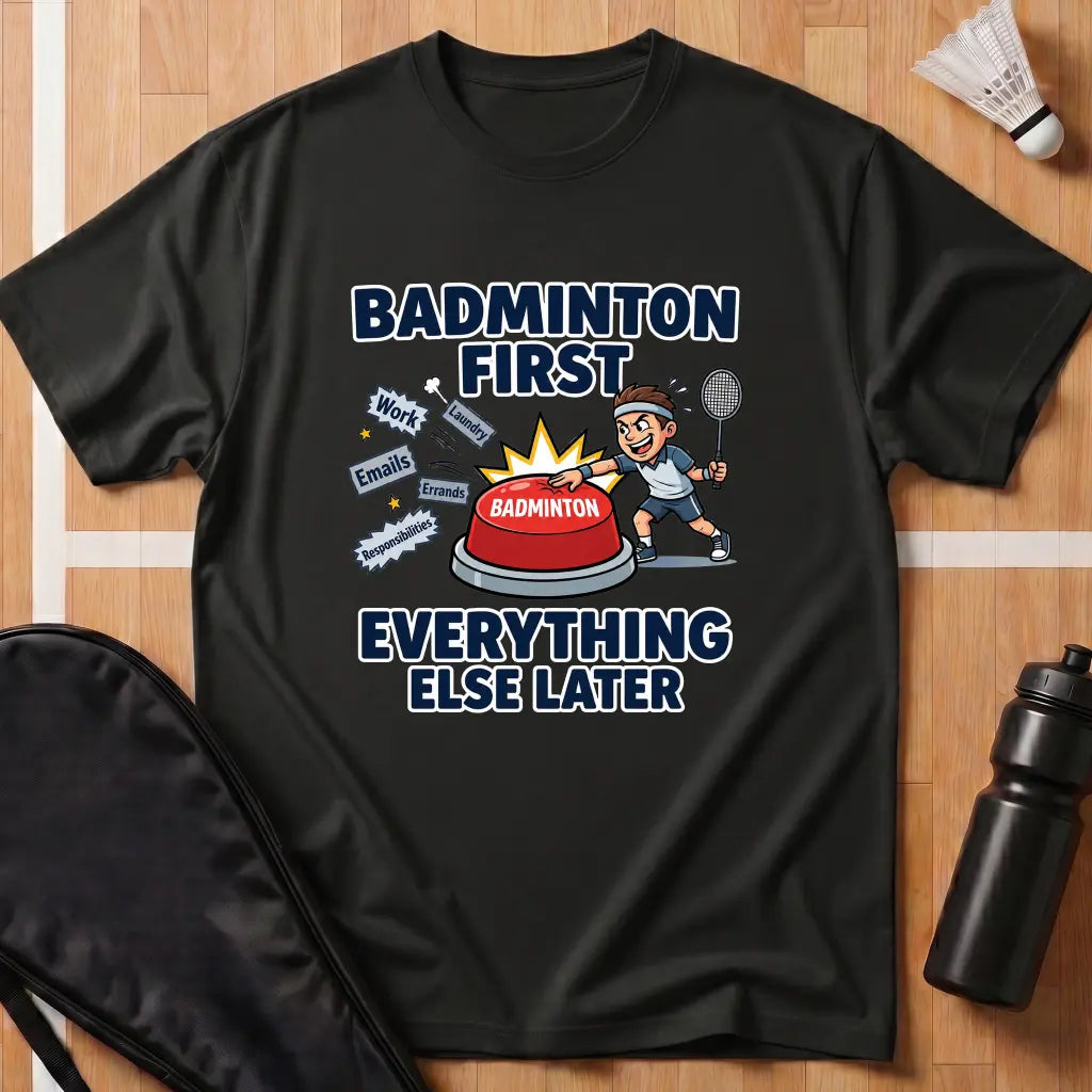 Badminton First T-Shirt