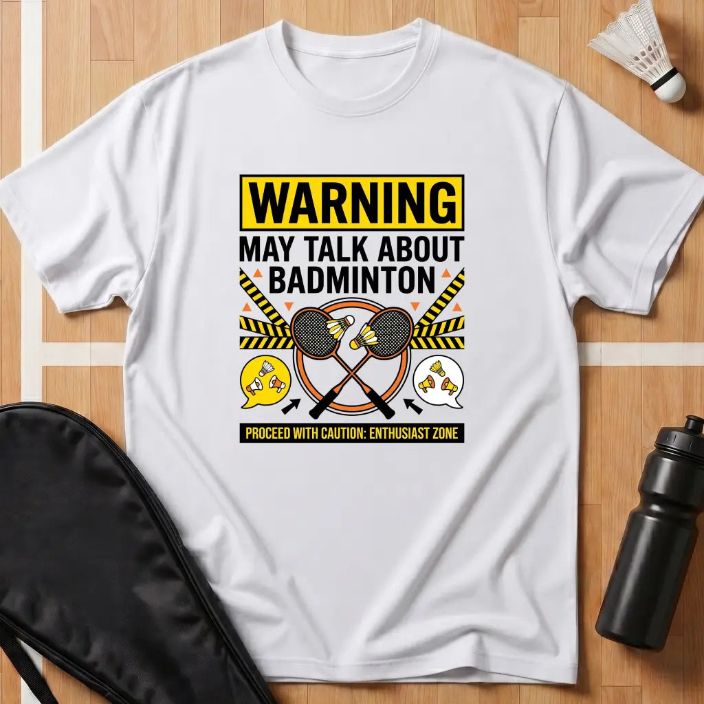 Warning May Talk T-Shirt