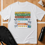 Badminton Teammate Scorecard T-Shirt