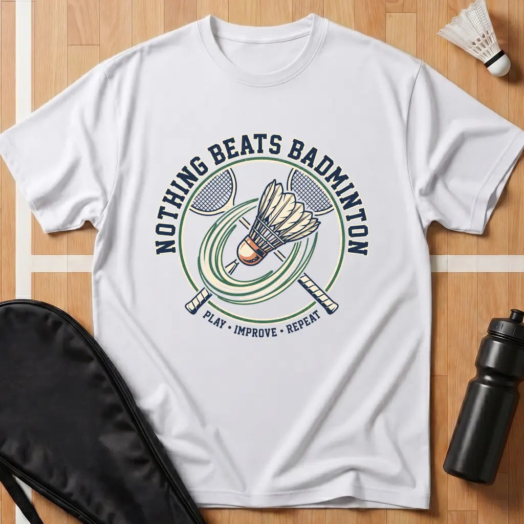 Nothing Beats Badminton T-Shirt