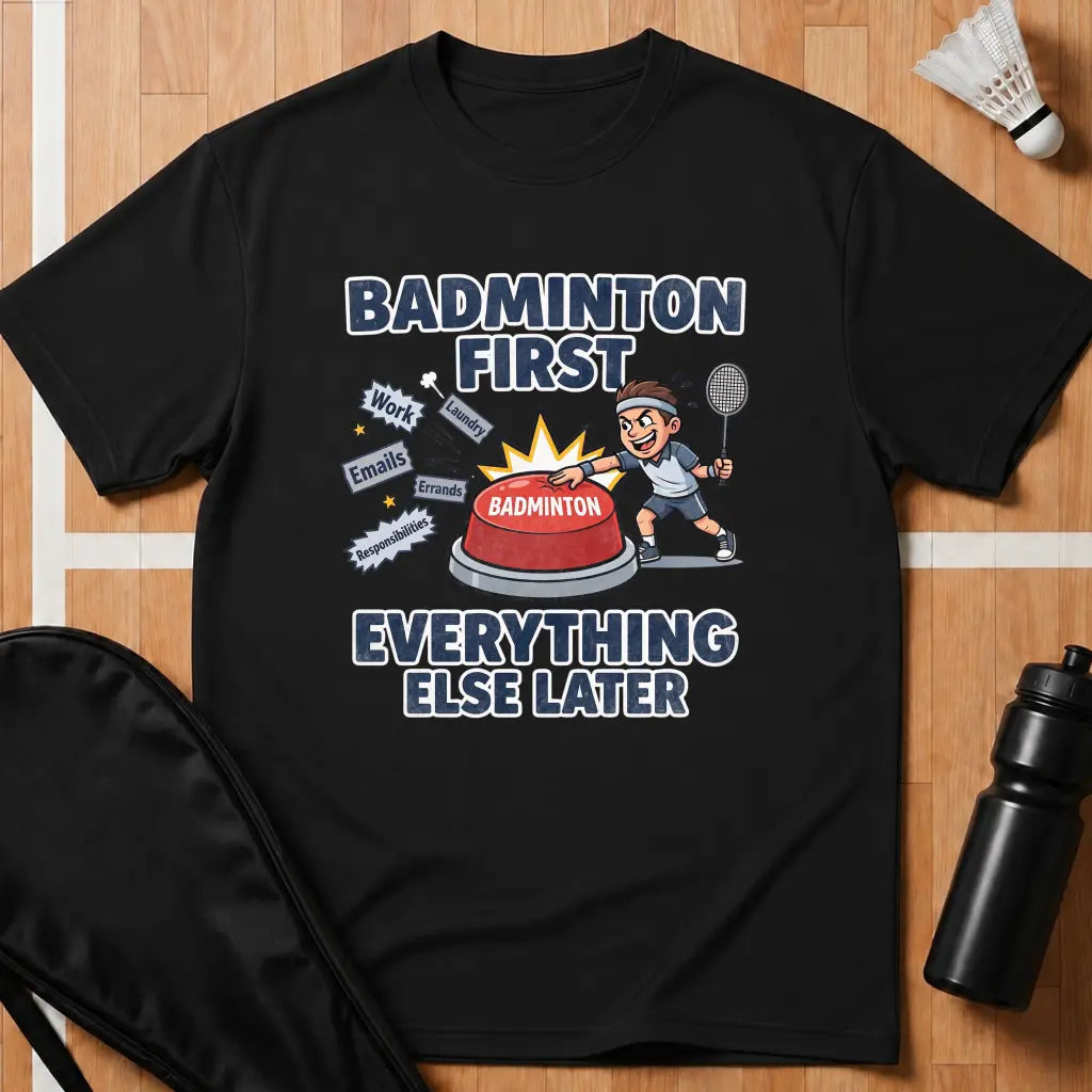 Badminton First T-Shirt