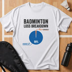 Badminton Loss Breakdown T-Shirt