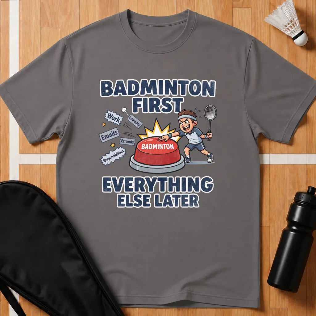 Badminton First T-Shirt