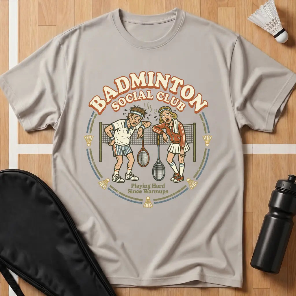 Badminton Social Club T-Shirt