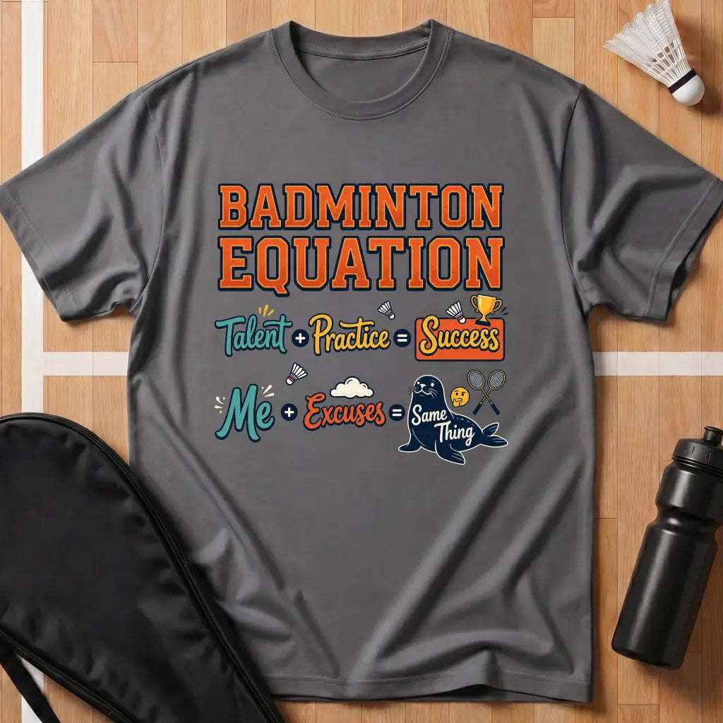 Badminton Equation T-Shirt
