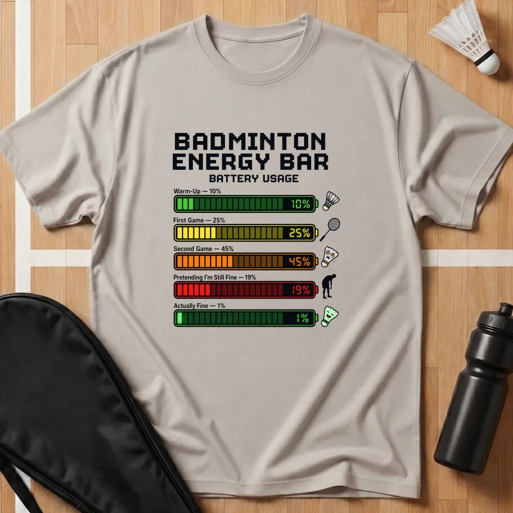 Badminton Energy Bar T-Shirt