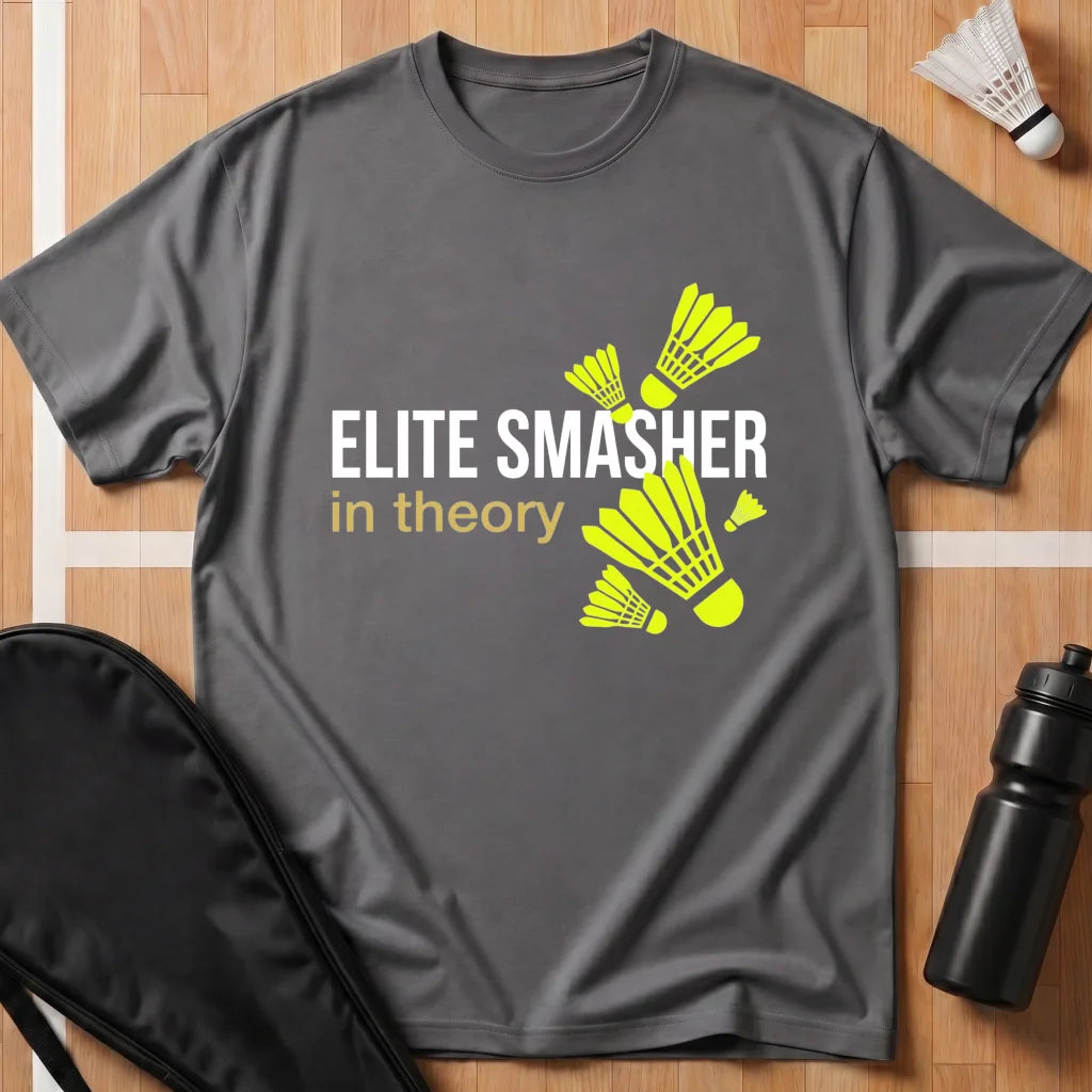 Elite Smasher in Theory T-Shirt