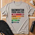 Badminton Foutanalyse T-shirt