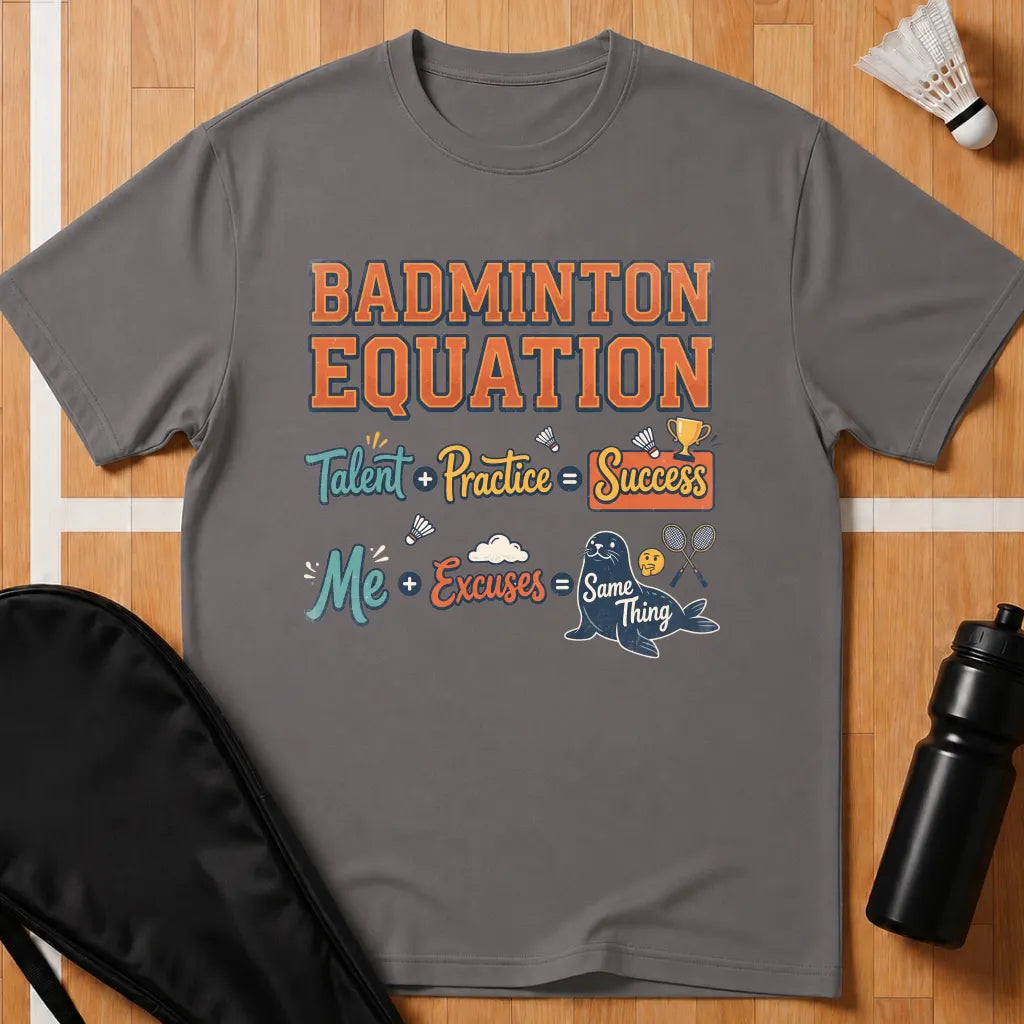 Badminton Equation T-Shirt