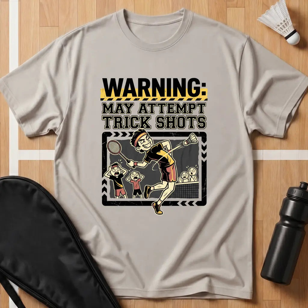 Warning Trick Shots T-Shirt