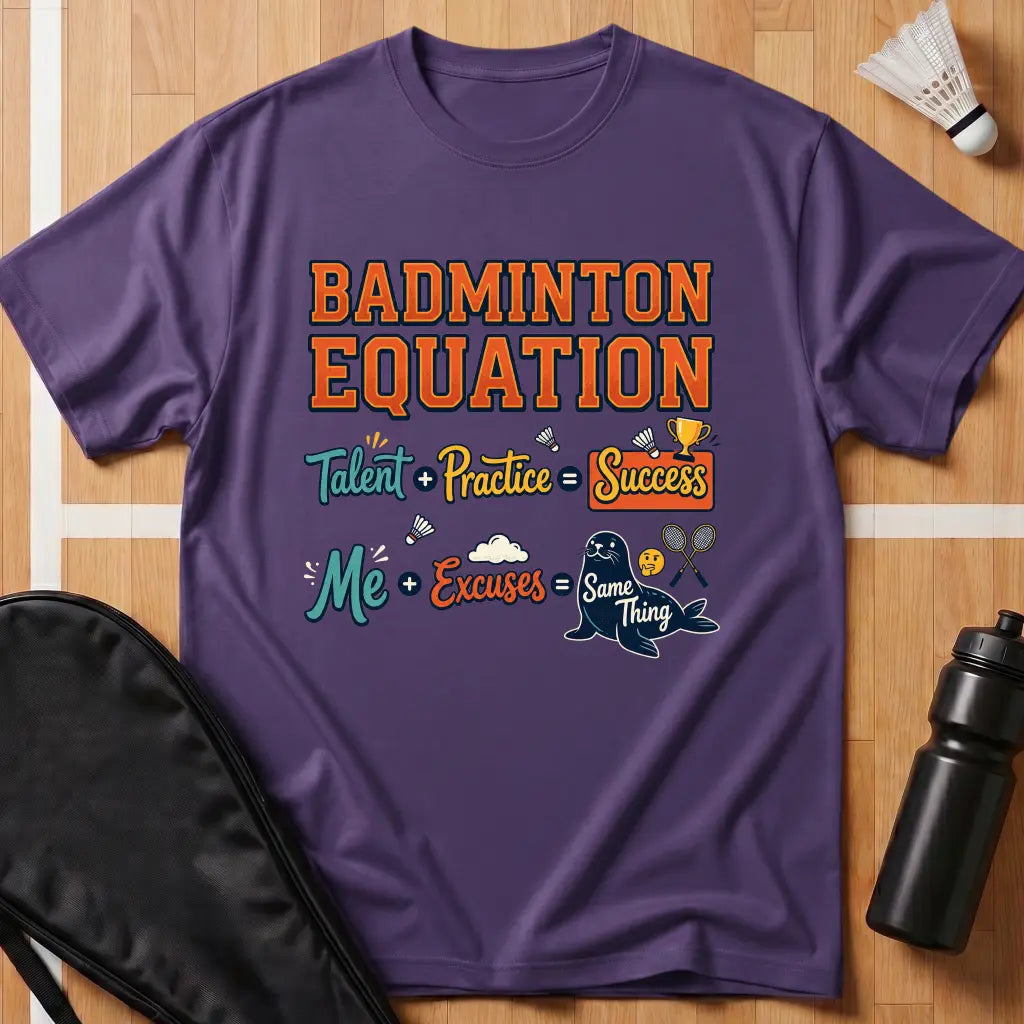 Badminton Equation T-Shirt