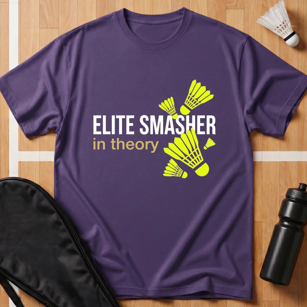 Elite Smasher in Theory T-Shirt