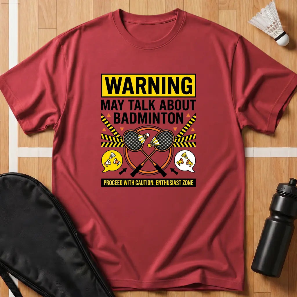 Warning May Talk T-Shirt