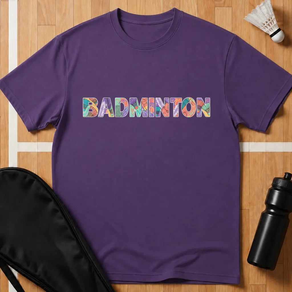 Badminton Colors T-Shirt