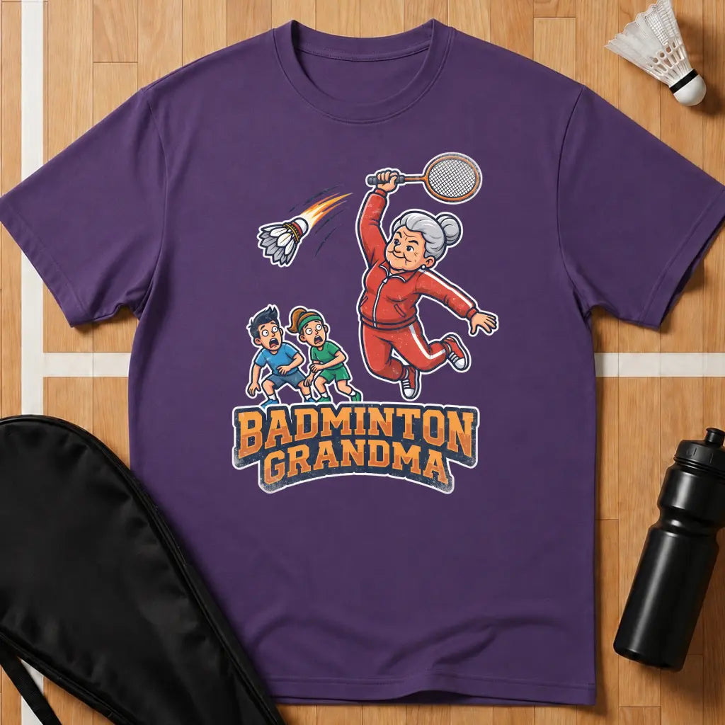 Badminton Grandma T-Shirt