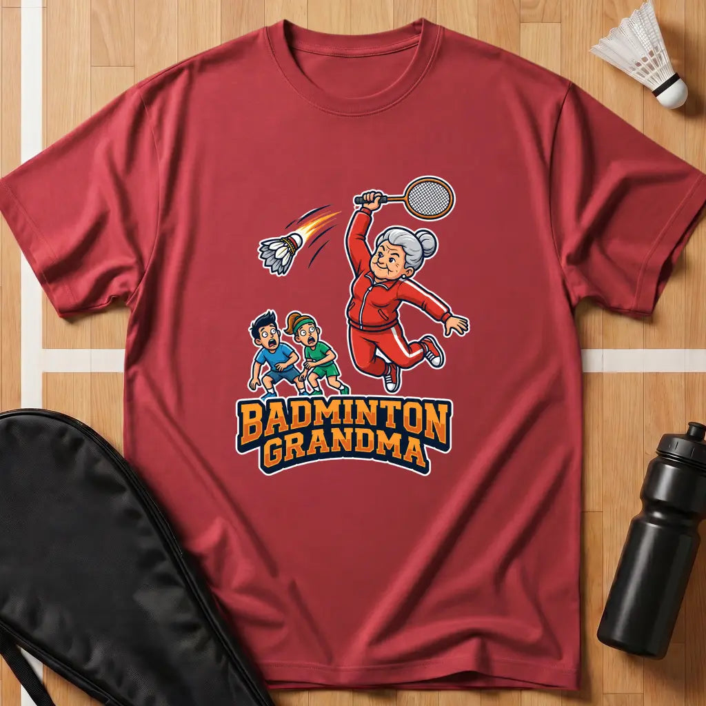 Badminton Grandma T-Shirt