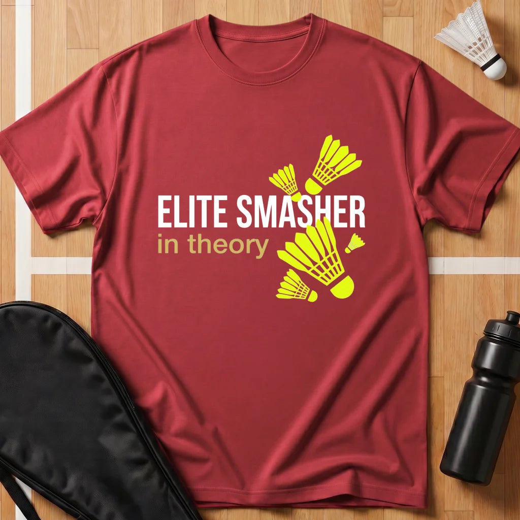 Elite Smasher in Theory T-Shirt