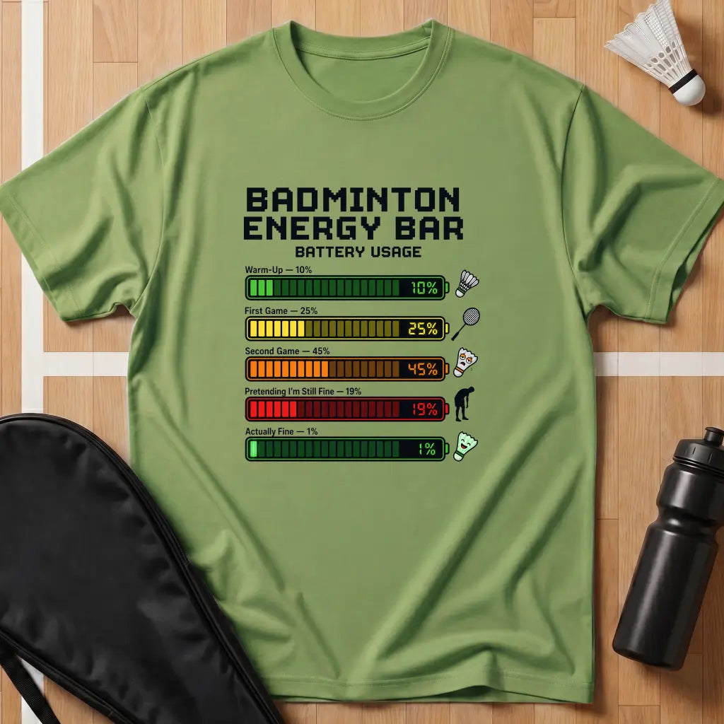 Badminton Energy Bar T-Shirt