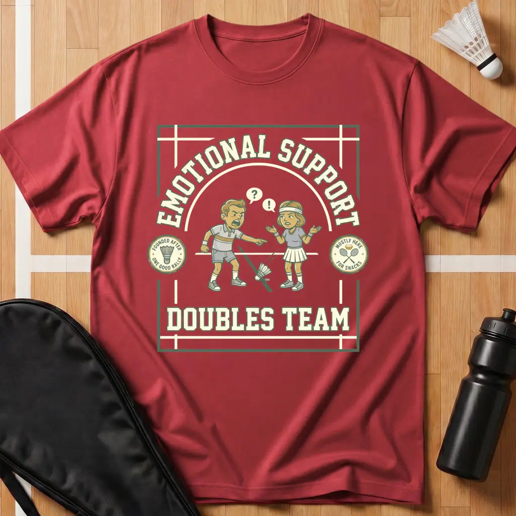 Emotional Support Doubles T-Shirt