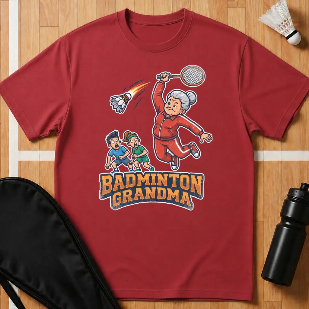 Badminton Grandma T-Shirt