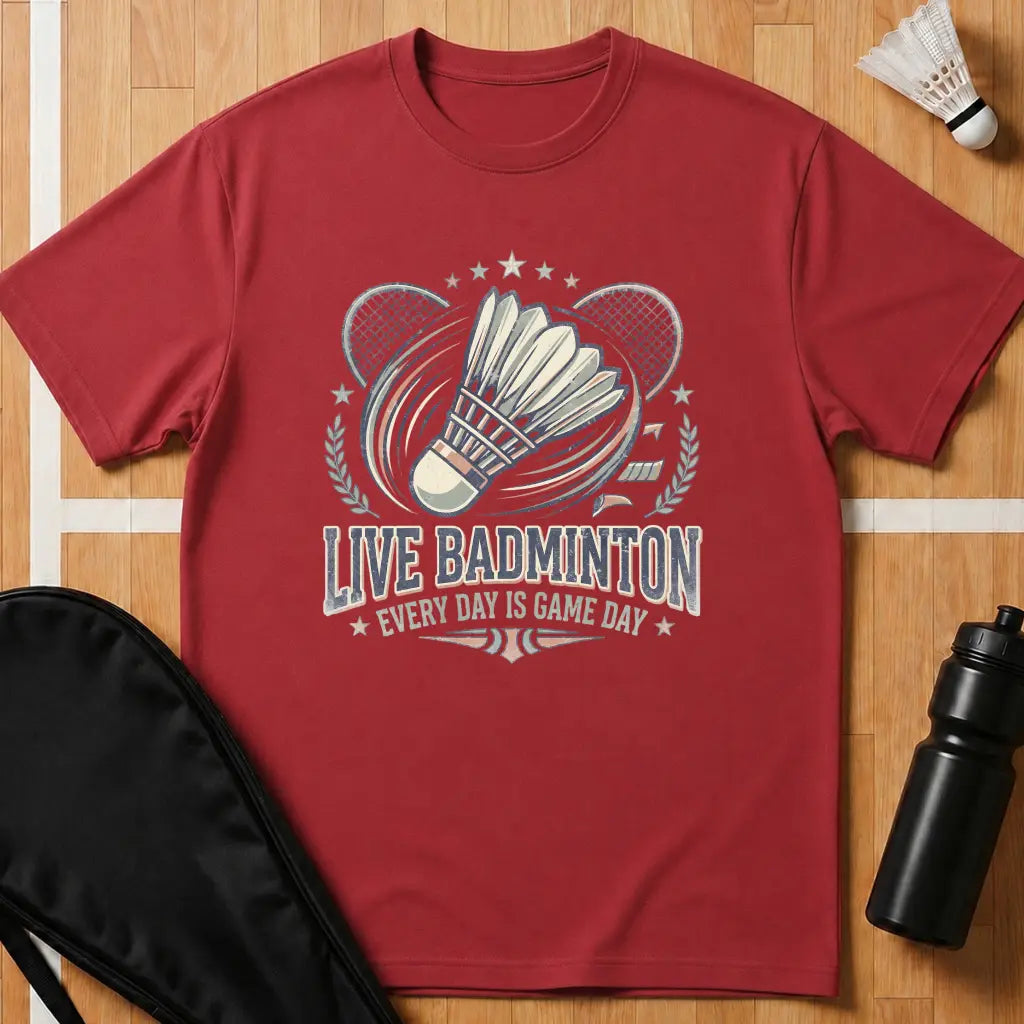 Live Badminton T-Shirt