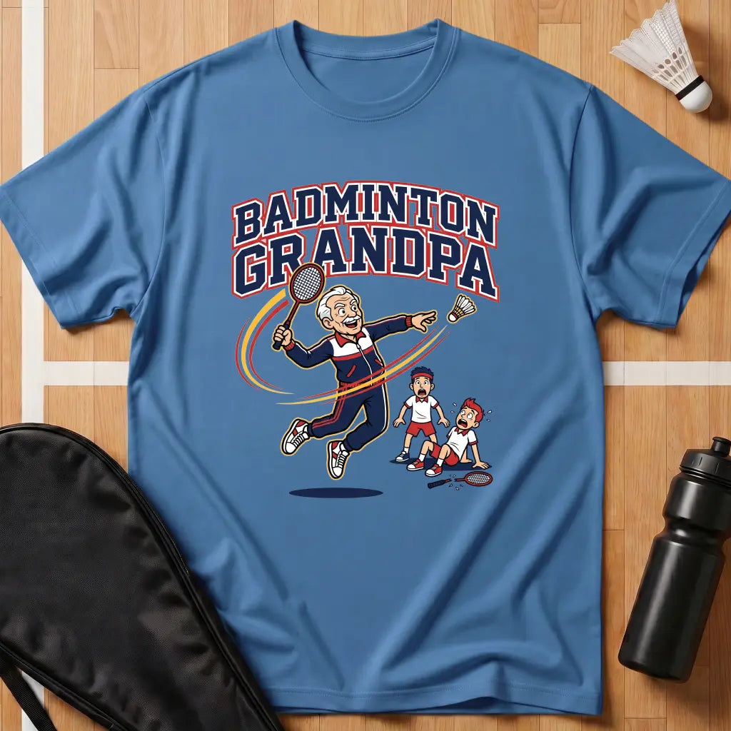 Badminton Grandpa T-Shirt