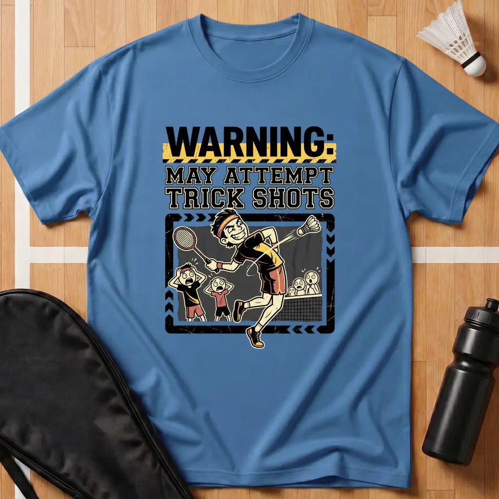Warning Trick Shots T-Shirt