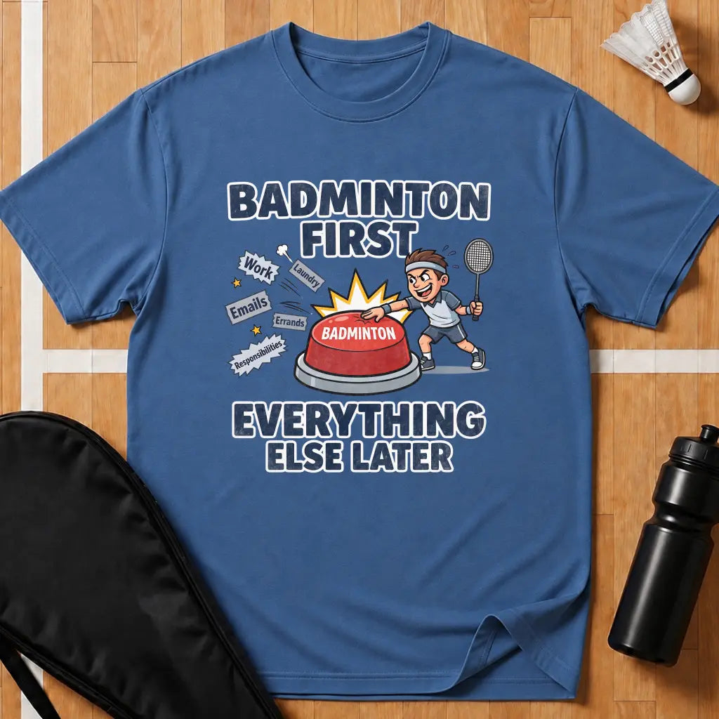 Badminton First T-Shirt