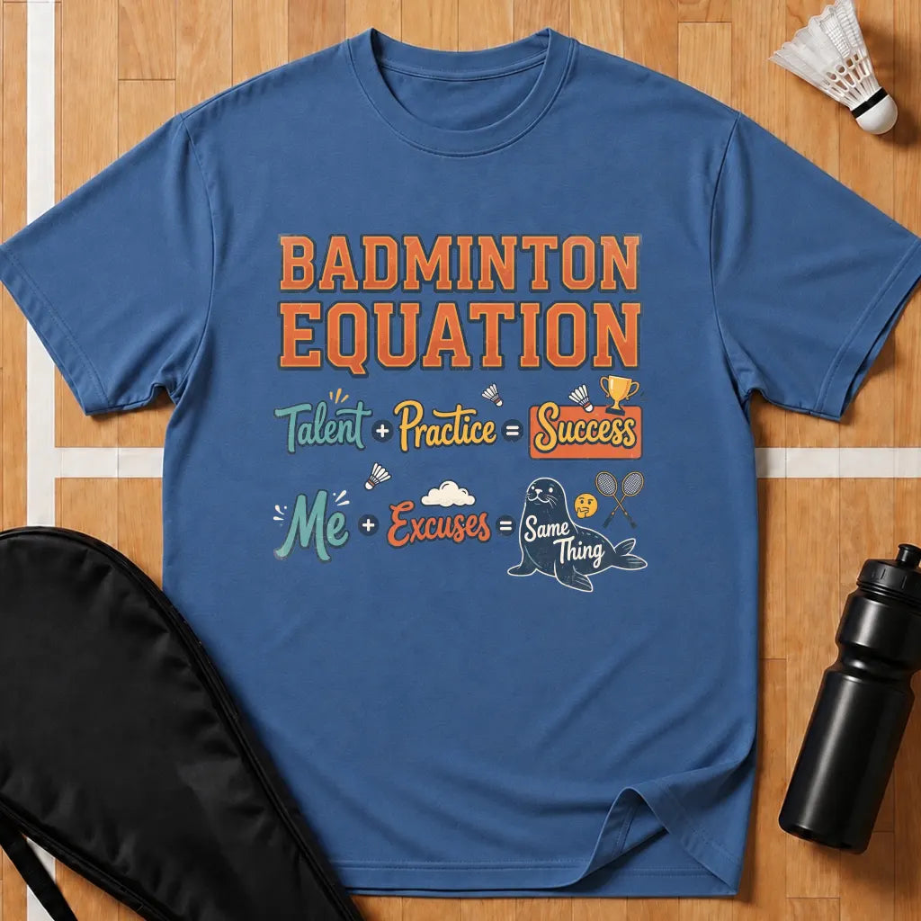 Badminton Equation T-Shirt