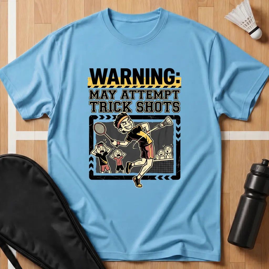 Warning Trick Shots T-Shirt