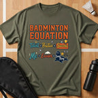 Badminton Equation T-Shirt