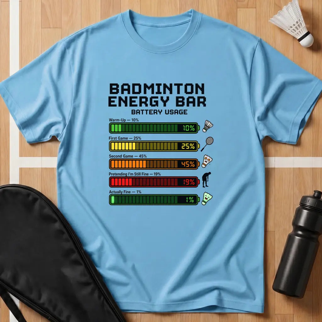 Badminton Energy Bar T-Shirt
