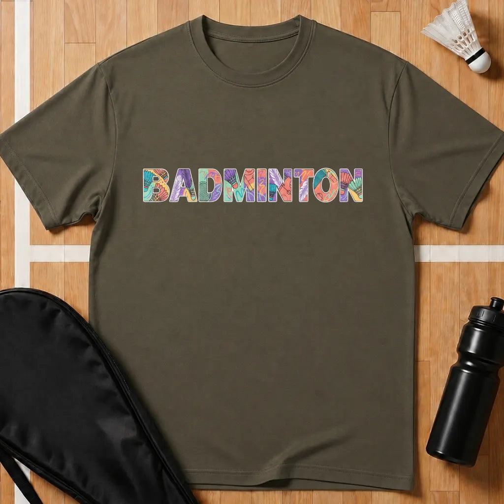 Badminton Colors T-Shirt