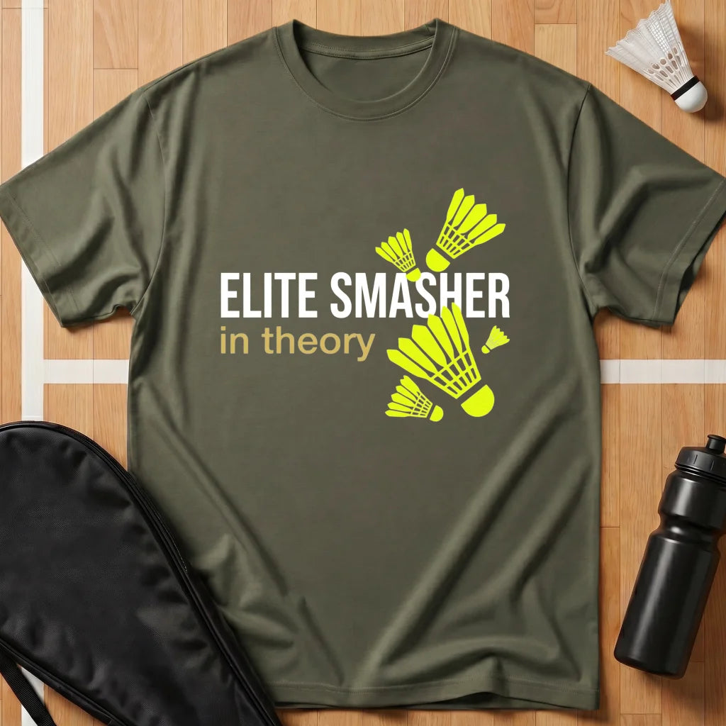 Elite Smasher in Theory T-Shirt