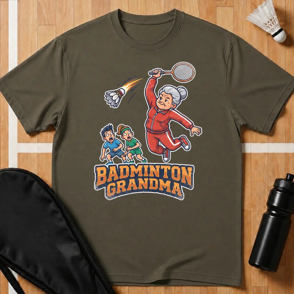 Badminton Grandma T-Shirt