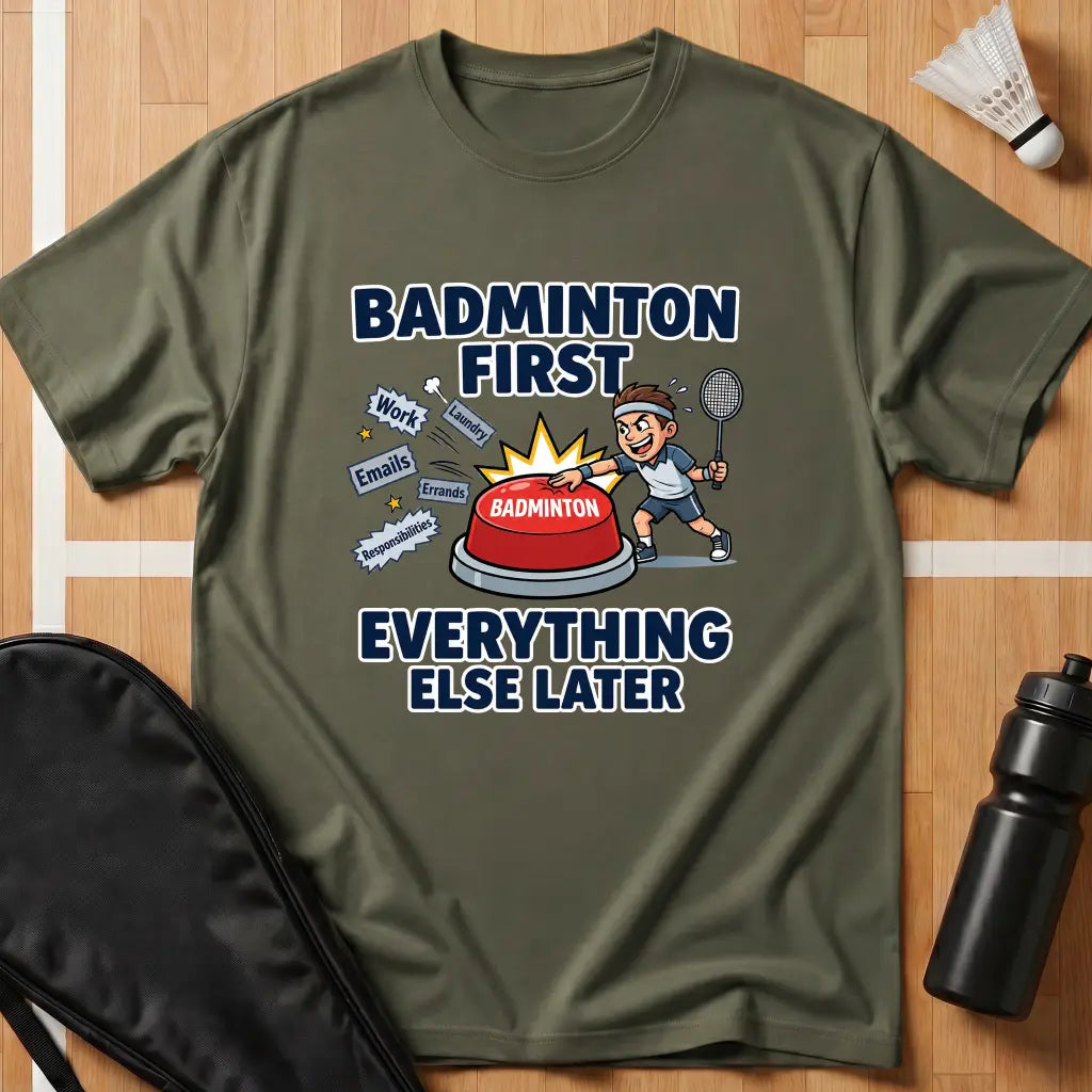 Badminton First T-Shirt