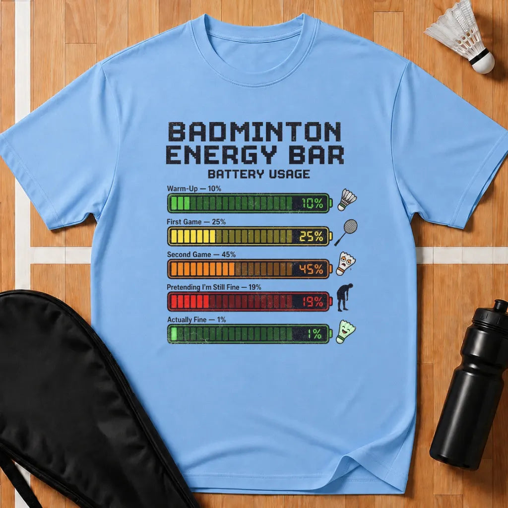 Badminton Energy Bar T-Shirt