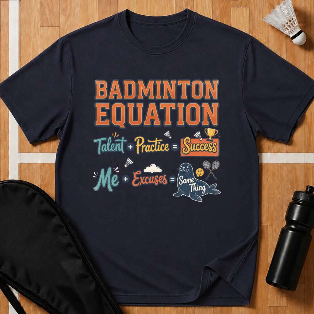 Badminton Equation T-Shirt