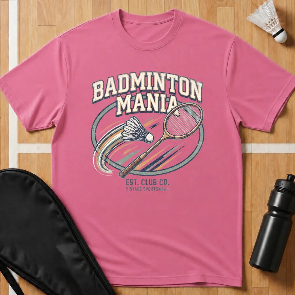 Badminton Mania T-Shirt