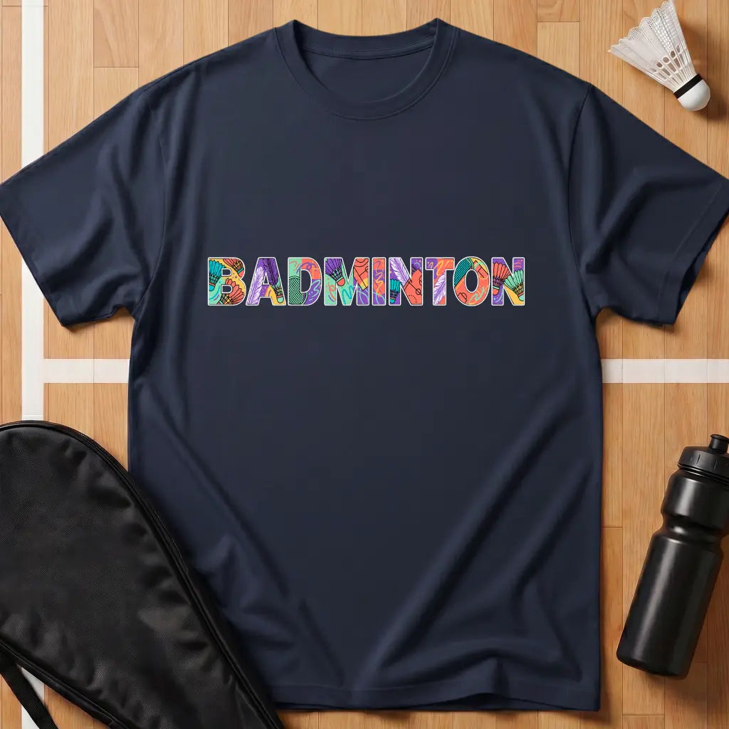 Badminton Colors T-Shirt